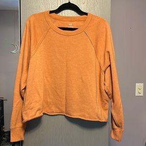 Cropped aerie crew neck